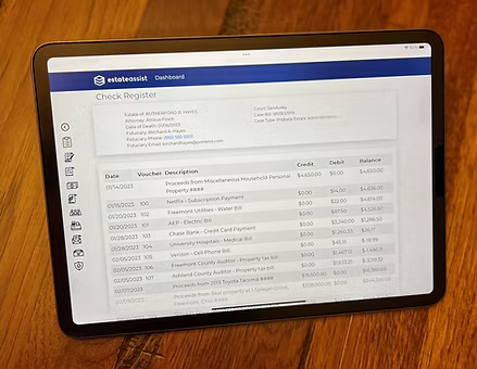 But have you ever created probate docs on a tablet?